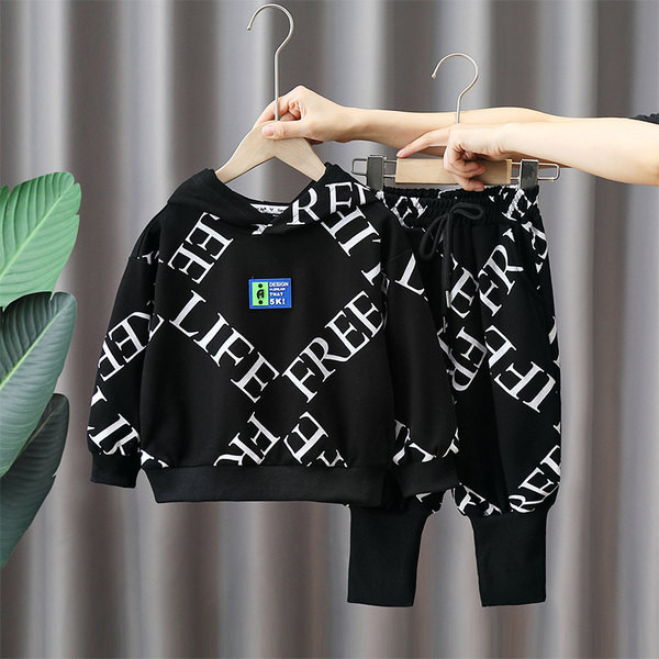 Trusa sport pentru copii pentru baieti cu inscriptie