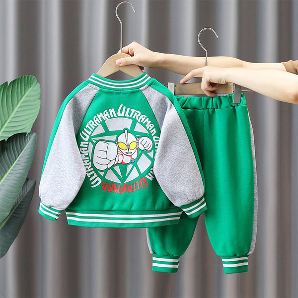 Vaikiškas rinkinys su sagų užsegimu ir spauda