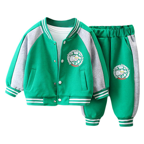 Vaikiškas rinkinys su sagų užsegimu ir spauda