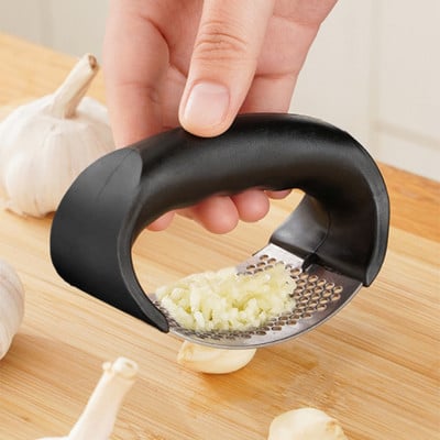 304 roostevabast terasest küüslaugupress käsitsi kaarjas jahvatusmasin Multifunktsionaalne köögiviljade keedupurusti köögiriistad