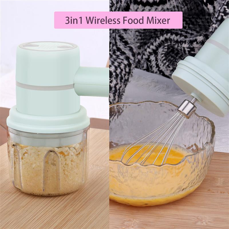 250 ml mini-USB juhtmevaba elektriline küüslaugupurustusmasin Köögivilja-tšilli hakklihamasin Köögitööriistad