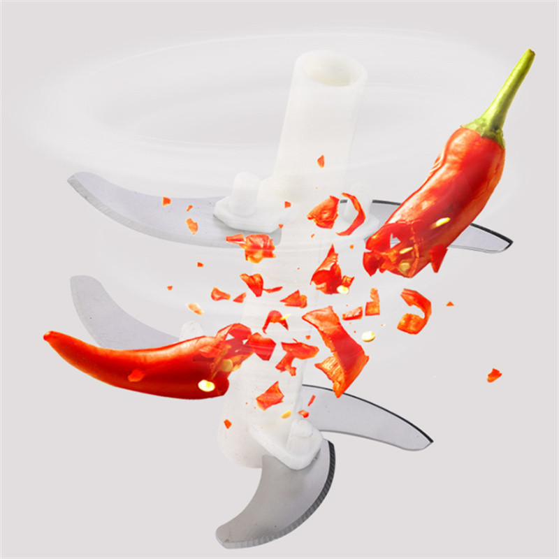 500/900 ml maisto česnako spaudimo smulkintuvas, rankinis česnako spaudimo vaisių smulkintuvas Daugiafunkcis mėsmalė daržovių pjaustytuvas virtuvės įrankis