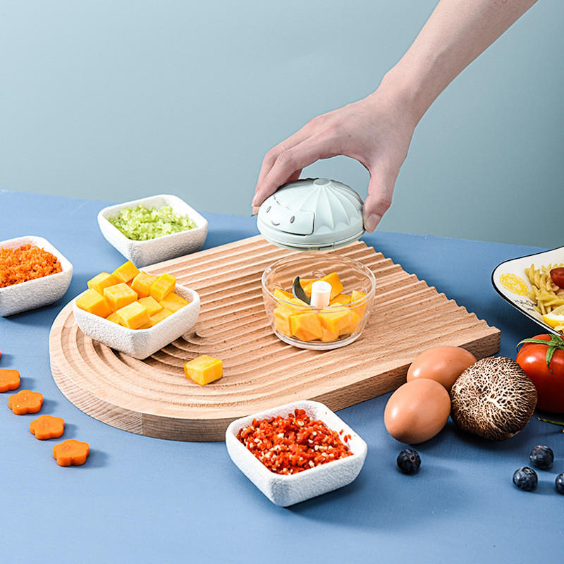 Mini főzőgép többfunkciós kézi húzós fokhagymaprés Fokhagymanyomó kézi fokhagyma zúzás hálós fokhagyma készülék konyhai pu