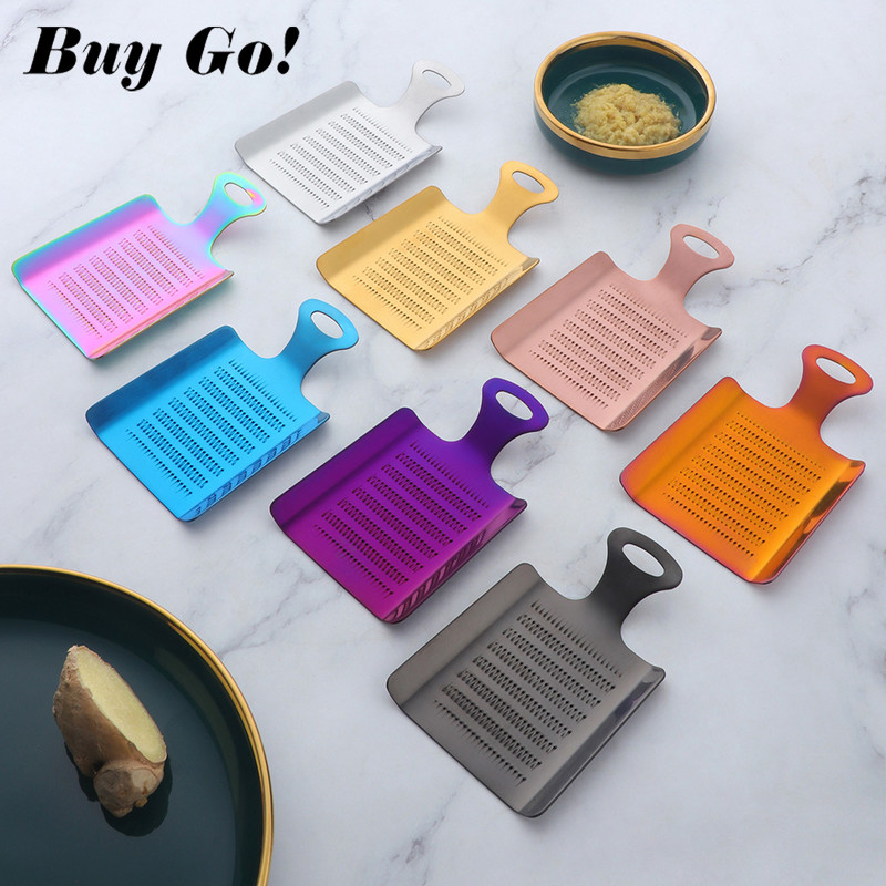 1PC răzătoare pentru ghimbir Wasabi răzătoare zdrobitoare din oțel inoxidabil pentru tocat usturoi bucătărie răzătoare fructe legume instrument de măcinat ghimbir