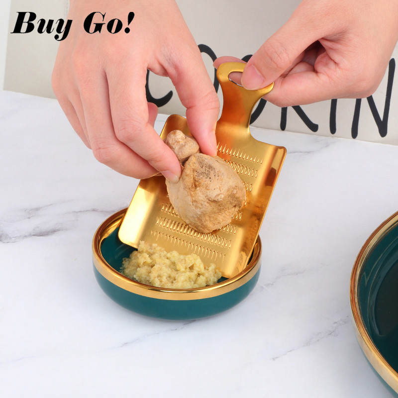 1PC răzătoare pentru ghimbir Wasabi răzătoare zdrobitoare din oțel inoxidabil pentru tocat usturoi bucătărie răzătoare fructe legume instrument de măcinat ghimbir
