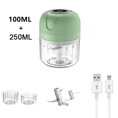 Mini tocător de usturoi electric USB Tocător de carne Mașină de zdrobire usturoi Mașină de zdrobire robustă, durabilă, zdrobitoare de legume, ghimbir, instrument de bucătărie