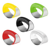 1 buc Presă de usturoi din oțel inoxidabil Tocator manual de usturoi Unelte pentru tocat usturoi Curba Fructe Legume Instrumente Gadgets de bucătărie