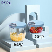900 ml-es többfunkciós nagy sebességű dizájn sárgarépa zöldség, gyümölcs Twist aprító kézi húsdaráló aprító fokhagyma vágó Cocina