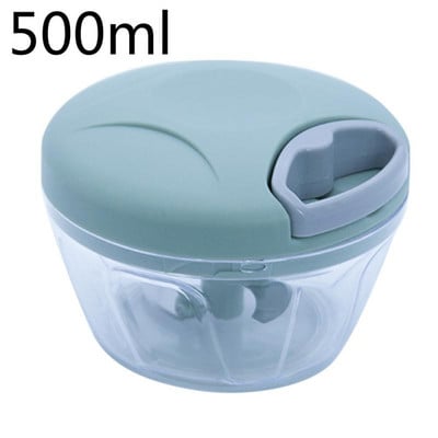 Višenamjenski mlin za meso, brzi usitnjavač povrća, voća, ručni stroj za mljevenje mesa, sjeckalica, rezač, kuhinjski dodaci