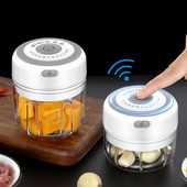 100/250 ml Elektromos fokhagymanyomó Fokhagymanyomó Zöldség Chilis Hús Fokhagyma aprító USB USB nyomógép Konyhai kütyük