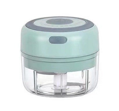 Mini tocător de usturoi electric de 100/250 ml, cu încărcare USB, mașină de zdrobire de ghimbir, rezistentă, durabilă, tocator de legume, instrument de bucătărie