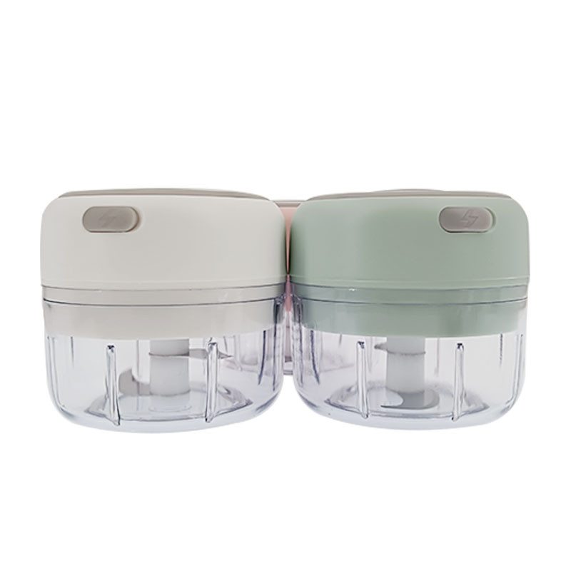 Mini tocător de usturoi electric de 100/250 ml, cu încărcare USB, mașină de zdrobire de ghimbir, rezistentă, durabilă, tocator de legume, instrument de bucătărie