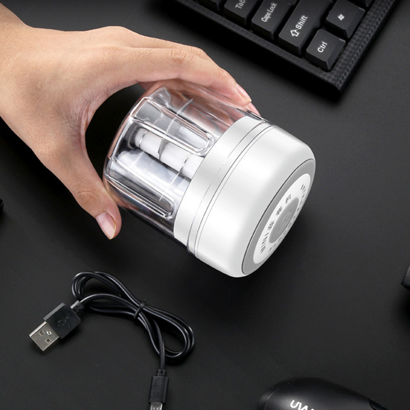 Elektromos ételdaráló Mini fokhagymaprés Fokhagymadaráló Zöldség aprító konyhához Zúzott fokhagyma zúzott gyömbér zúzott chili