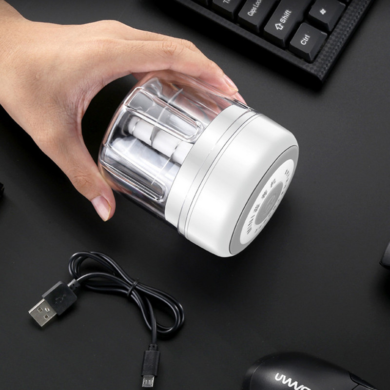 Električna gnječilica za češnjak Čvrsti rezač za usitnjavanje s USB punjenjem Izdržljivi mlin za mljevenje povrća Fresh Chili USB drobilica za češnjak