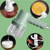 Daugiafunkcinis elektrinis česnako smulkintuvas smulkintuvas daržovių pjaustyklės smulkintuvas Mini maišytuvas smulkintuvas Įkraunamas trintuvas virtuvės daiktas