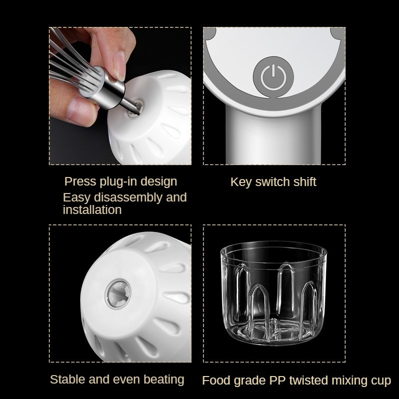 Daugiafunkcinis elektrinis česnako smulkintuvas smulkintuvas daržovių pjaustyklės smulkintuvas Mini maišytuvas smulkintuvas Įkraunamas trintuvas virtuvės daiktas