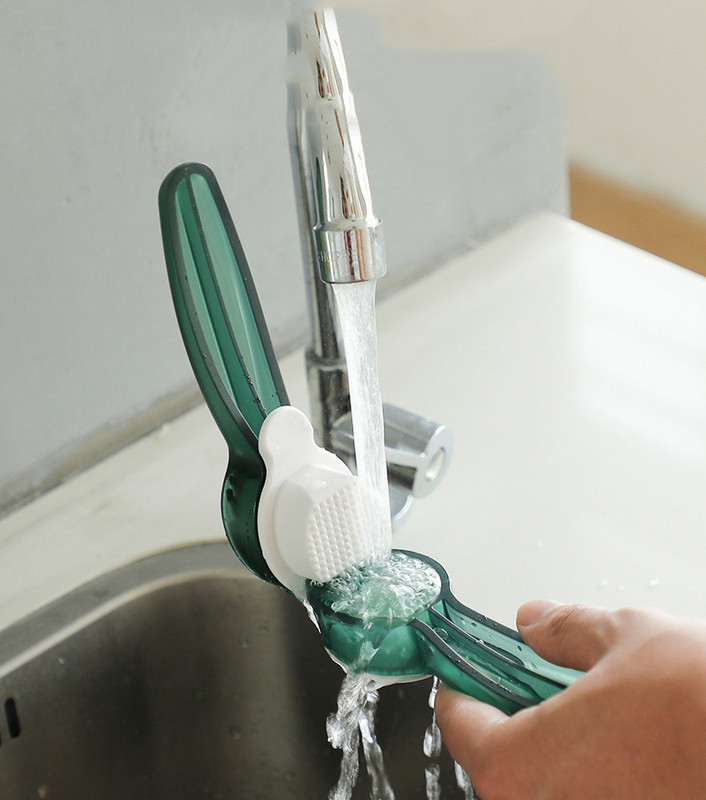 Konyhai kiegészítők 2 az 1-ben Multifunkciós fokhagymaprés Kézi Fokhagymadaráló Fokhagyma aprító Eszközök Daráló Aprító Gyömbérfacsaró