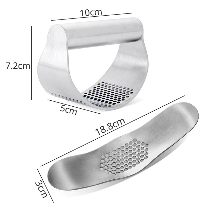 100% roostevabast terasest küüslaugupurustaja, küüslaugupurusti küüslauguhakklihamasin, köögiküüslaugupurustaja