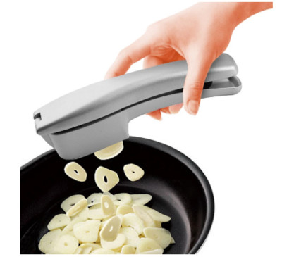 Nuimamas precizinis liejimas 304 nerūdijančio plieno česnako presas buitinis rankinis česnako spaustukas česnakų trynimo virtuvės įrankiai