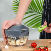 Besplatna dostava Ručna drobilica za češnjak i luk Sjeckalica za hranu Preša Twister Mjenjač Sokovnik Procesori Novi kuhinjski alati Pribor