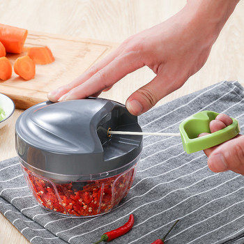 Δωρεάν αποστολή Εγχειρίδιο Garlic Onion Crusher Food Chopper Press Twister Κιμάς Αποχυμωτής Επεξεργαστές Νέα εργαλεία κουζίνας Αξεσουάρ