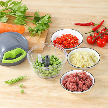 Δωρεάν αποστολή Εγχειρίδιο Garlic Onion Crusher Food Chopper Press Twister Κιμάς Αποχυμωτής Επεξεργαστές Νέα εργαλεία κουζίνας Αξεσουάρ