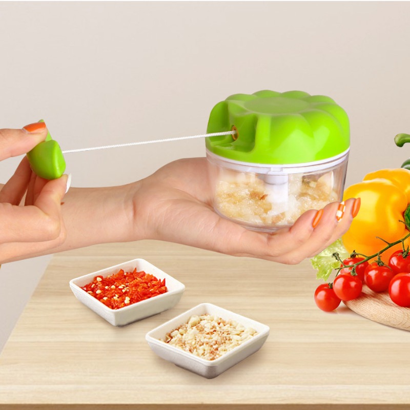 Ručna preša za češnjak Višenamjenska sjeckalica za mljevenje češnjaka Rezač hrane i povrća Mlinovi za meso Kuhinjski dodaci Artefakt od češnjaka