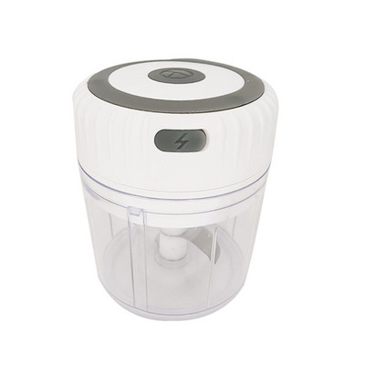 100/250 ml-es mini elektromos fokhagyma aprító, USB töltő, gyömbérnyomógép Erős, tartós chili zöldségtörő konyhai eszköz