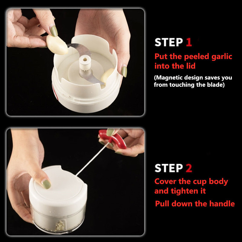 Mini drobilica za češnjak Preša Rende Višenamjenska ribalica Alati za ribež Kuhinjski pribor Novi rezač Artefakt sjeckanja češnjaka