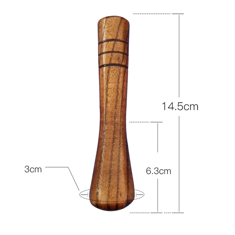 Bambusov drveni tarionik i set tučaka s poklopcem, žlica, mlin, preša, drobilica, gnječilica za papar, češnjak, začinsko bilje J2Y