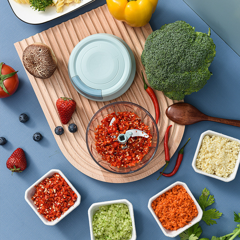 200/500/1000 ml Gnječilica za češnjak Višenamjenski mlin za mljevenje mesa Triturator Izdržljiva gnječilica za čili i đumbir Rezač povrća Kuhinjski alat