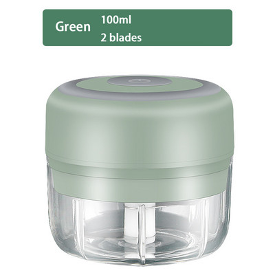 Električna sjeckalica za češnjak USB punjivi mlin za meso Magnetski senzor Sigurna upotreba Kuhinjska drobilica za hranu Sjeckalica Stroj