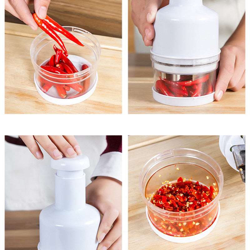 Patvarus daugiafunkcis rankinis svogūnų smulkintuvas Česnakų smulkintuvas Presuojamas maisto pjaustytuvas Daržovių pjaustyklė Skustukas Smulkintuvas Virtuvės įrankiai