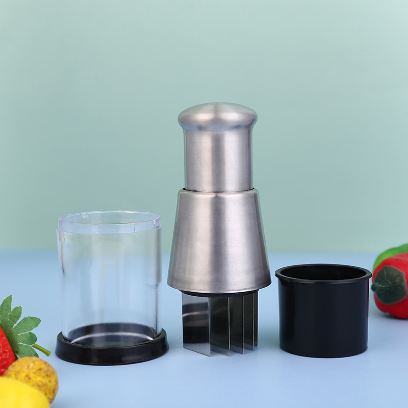 Kézi hagyma aprító fokhagyma zúzó préselés kézi élelmiszer aprító szeletelő kockázó mixer konyhai zöldségszeletelő hámozó szerszámok