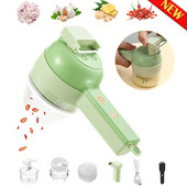 NOVI Ručni električni rezač povrća Sjeckalice Drobilica Sjeckalica za češnjak Stroj za gnječenje đumbira Kuhinjski alat Pribor Gadgeti