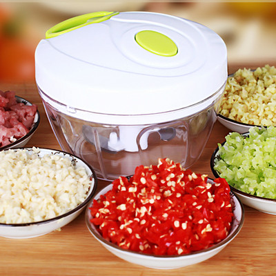 Tocător manual cu frânghie Robot de mâncare Tocător de mărunțiș Mașină de salată Usturoi Carne Tăiător de ceapă Cutter Accesorii pentru unelte de bucătărie