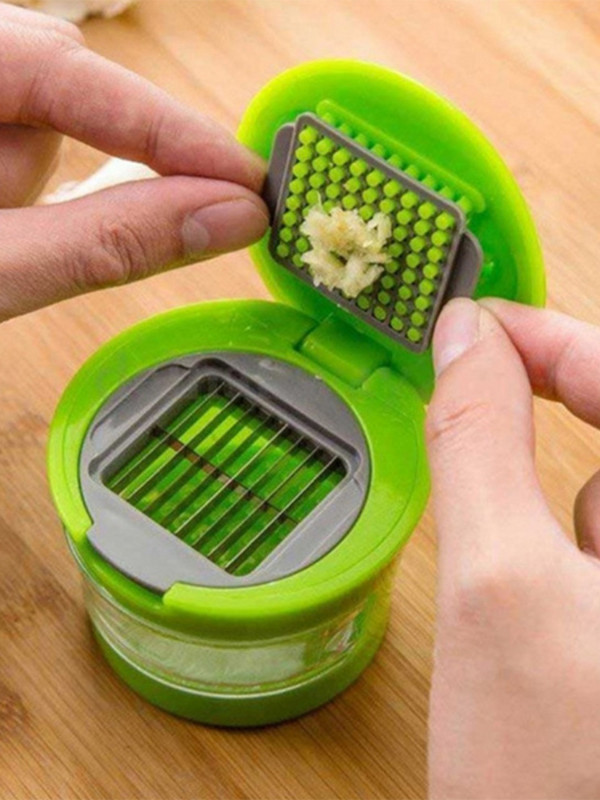 1vnt./stal. Nerūdijančio plieno česnako presai Rankiniai česnakų malimo staklės Česnakų įrankiai Virtuvės reikmenys Įtaisai Kreivės presai Vaisių įrankiai