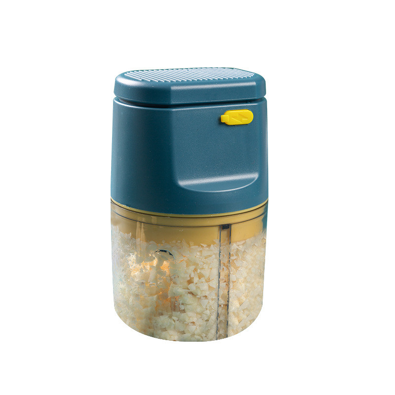 Električna drobilica za hranu Mini preša za češnjak Drobilica za češnjak Sjeckalica za povrće za kuhinju Zgnječeni češnjak Zgnječeni đumbir Zgnječeni čili