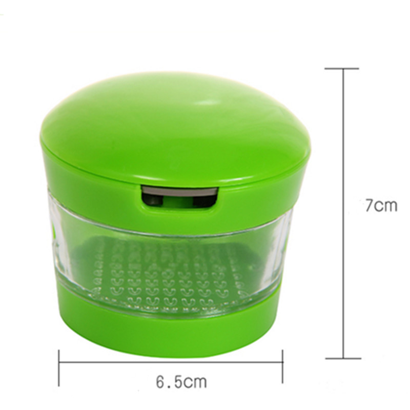 1 kom Novo ribež za češnjak Mini prijenosni ABS preša od nehrđajućeg čelika Sjeckalica za rezanje Ručna preša za mljevenje drobilica Kuhinjski alat