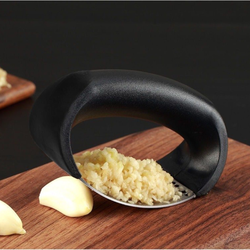 Presă de usturoi inoxidabilă Dispozitiv de presare manuală pentru usturoi de uz casnic Presă de bucătărie Presă de usturoi Instrumente pentru usturoi ghimbir Accesorii pentru bucătărie Instrumente