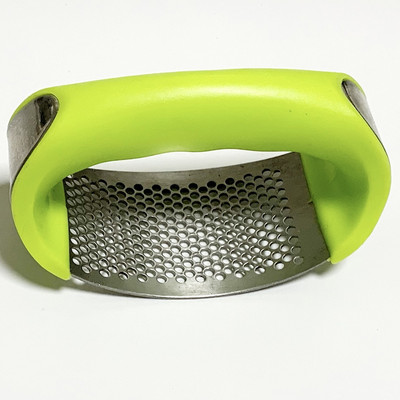 Oțel inoxidabil pentru zdrobire usturoi Presă de usturoi Mașină de tocat usturoiul manual Unelte pentru tocat usturoi Curbe Fructe Legume Instrumente Gadget de bucătărie