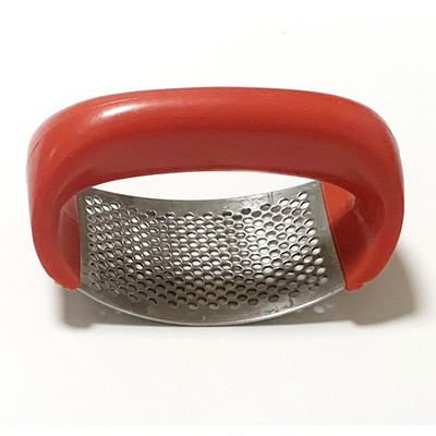 Oțel inoxidabil pentru zdrobire usturoi Presă de usturoi Mașină de tocat usturoiul manual Unelte pentru tocat usturoi Curbe Fructe Legume Instrumente Gadget de bucătărie