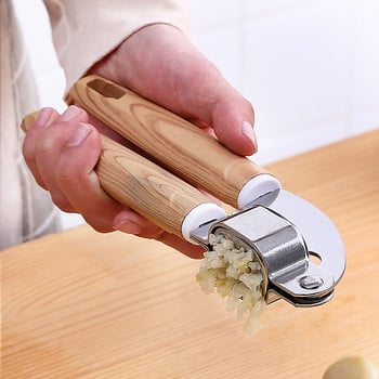 Εγχειρίδιο Garlic Press Crusher Grinder Multifunctional Vegetables Ginger Squeezer Masher