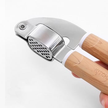 Εγχειρίδιο Garlic Press Crusher Grinder Multifunctional Vegetables Ginger Squeezer Masher