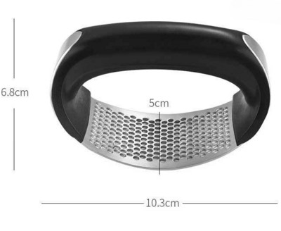 Ručna kružna preša za češnjak od nehrđajućeg čelika gnječilica za češnjak nasjeckani češnjak alat krivulja alat za voće i povrće kuhinjski gadget