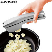 2 az 1-ben multifunkcionális fokhagyma szeletelő kézi fokhagyma gyömbér nyomó aprító Konyhai eszközök Tartozékok Fokhagyma aprító szeletelő