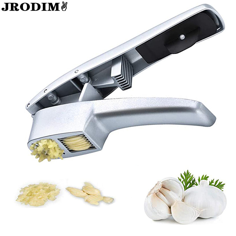 2 az 1-ben multifunkcionális fokhagyma szeletelő kézi fokhagyma gyömbér nyomó aprító Konyhai eszközök Tartozékok Fokhagyma aprító szeletelő