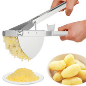 2022 Potato Ricer Από ανοξείδωτο χάλυβα Potato Masher Heavy Duty Potato Ricer Masher for Baby Food Αποχυμωτής φρούτων λαχανικών