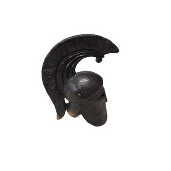 Статуетка Ahelos, Шлем, Метален, Висок  гребен, 9 см