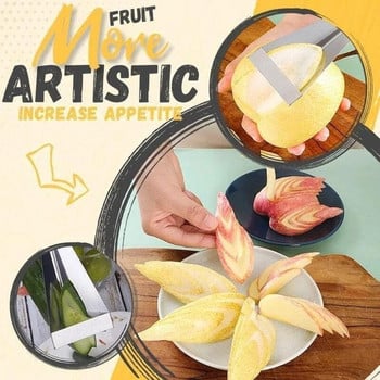 Fruit Carving Knife - DIY Οικιακό μαχαίρι από ανοξείδωτο ατσάλι Push Chf Must Have Fruit Platter Carving Mold Είδη κουζίνας